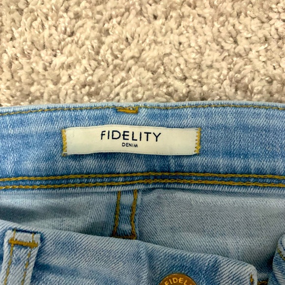 Fidelity light blue skinny jeans - Picture 2 of 3